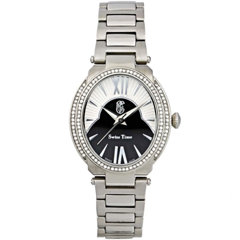 ساعت مچی SWISS TIME کد ST 401-SS/Wh.Bl